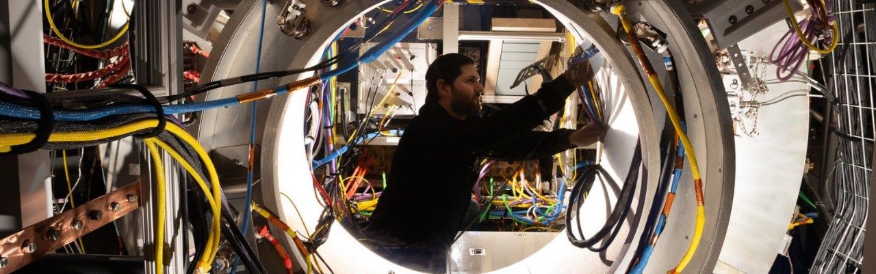 The Orion spacecraft integrated test lab in Denver, Colorado.
